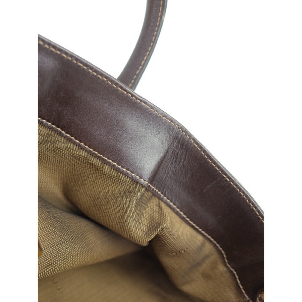 Fendi Shoulder Zucca Leather Bag Brown - Picture 8 of 9